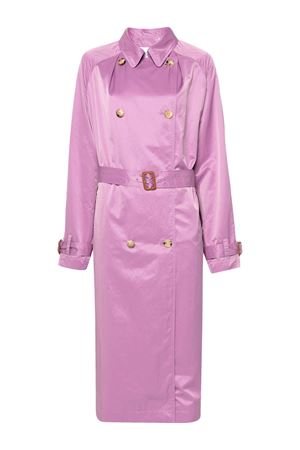 Lilac purple Edenna crinkled trench coat ISABEL MARANT | MA0204FAB1C02I86LC